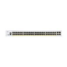 Cisco CBS350-48P-4X 52 Port (48-port 10/100/1000 PoE+ & 4-port 10G SFP+) Managed Switch